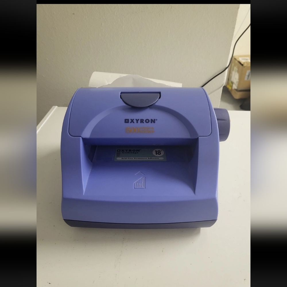 Sticker maker by Xyron Paper Included